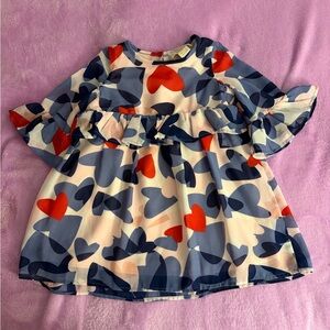 Kate Spade Multicolor Heart Dress